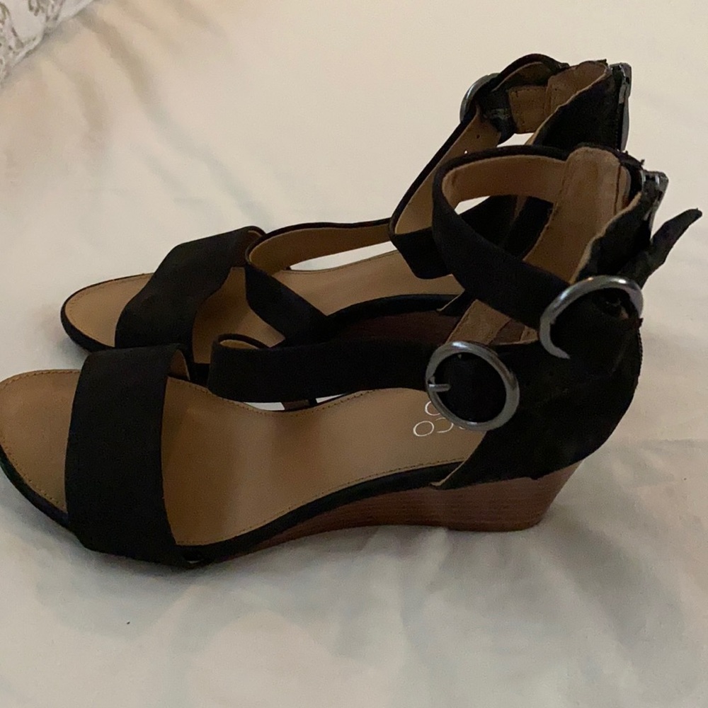 Franco Sarto wedge sandals